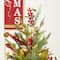 3ft. Pre-Lit Pine Needle & Eucalyptus Leaf Artificial Urn Christmas Porch Tree, Warm White LED Lights
